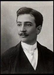 フランスのジャーナリストで政治家のフーグルルー（1860〜1925）の肖像。
